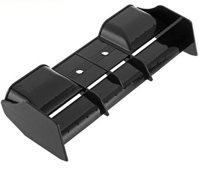 Tekno RC Wing (high down force, hole guides, ROAR/IFMAR legal, black) Tekno RC Wing (high down force, hole guides, ROAR/IFMAR legal, black)