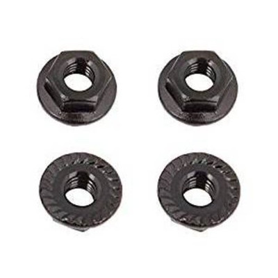 Team Associated M4 Serrated Nuts