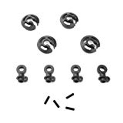 Tekno RC Locking Shock Rod End & Spring Perch Set Tekno RC Locking Shock Rod End & Spring Perch Set