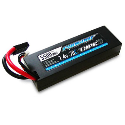 FANTOM 70C-140C COMPETITION SERIES LiPo - 5500mAh, 7.4v, 2-Cell, Traxxas Connector FANTOM 70C-140C COMPETITION SERIES LiPo - 5500mAh, 7.4v, 2-Cell, Traxxas Connector
