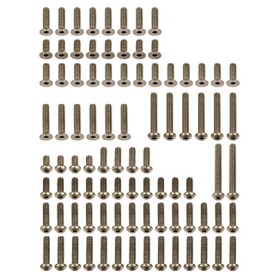 Team Associated B6/B6D Factory Team Titanium Screw Kit (90)