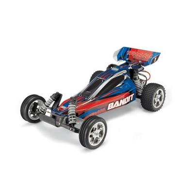 Traxxas Bandit 1/10 RTR Buggy w/XL-5 ESC, TQ 2.4GHz Radio, Battery & DC Charger (Blue) Traxxas Bandit 1/10 RTR Buggy w/XL-5 ESC, TQ 2.4GHz Radio, Battery & DC Charger (Blue)