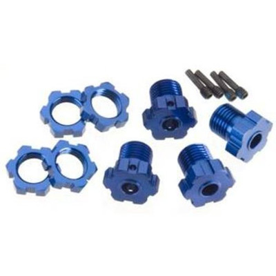 Traxxas 17mm Splined Wheel Hub Set (Blue) (4) (TRA5353X) Traxxas 17mm Splined Wheel Hub Set (Blue) (4) (TRA5353X)