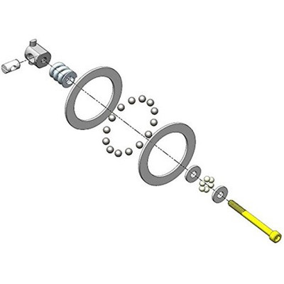 MIP Carbide Ball Standard Diff Rebuild Kit (B5/B6 Series)