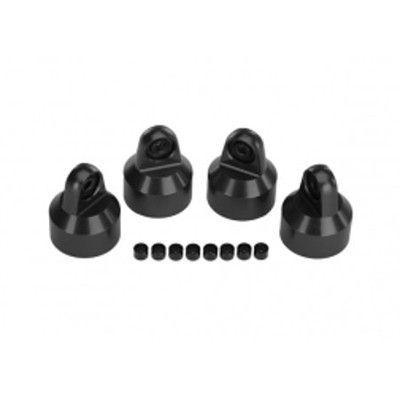 Traxxas X-Maxx Aluminum GTX Shock Cap (Black) (4) (TRA7764X) Traxxas X-Maxx Aluminum GTX Shock Cap (Black) (4) (TRA7764X)