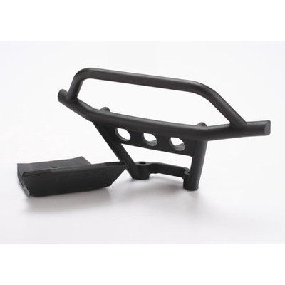 Traxxas Front Bumper/Skidplate Set (Black) (TRA6735) Traxxas Front Bumper/Skidplate Set (Black) (TRA6735)