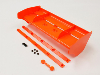 Kyosho MP9 TKI4 1/8 Plastic Wing w/Wickerbills (Orange) Kyosho MP9 TKI4 1/8 Plastic Wing w/Wickerbills (Orange)