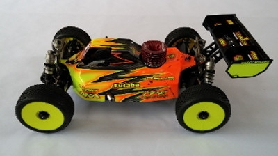 Leadfinger Racing Assassin body (clear) for the TLR 4.0 nitro buggy (LFR100003N)  Leadfinger Racing Assassin body (clear) for the TLR 4.0 nitro buggy (LFR100003N)