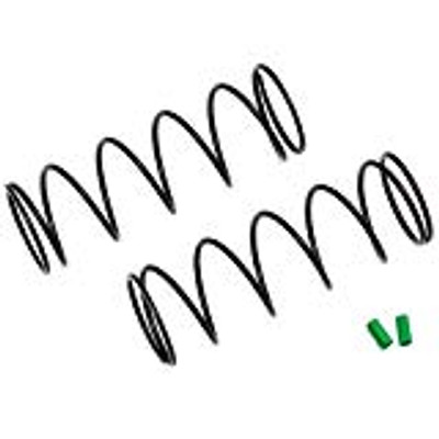 Team Associated 12mm Front Shock Spring (Green/3.75lbs) (2) (54mm Long)