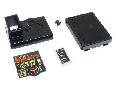 Sanwa Receiver Case Set RX-471 (SNW107A41191A) Sanwa Receiver Case Set RX-471 (SNW107A41191A)