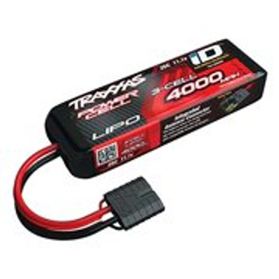 Traxxas 3S "Power Cell" 25C LiPo Battery w/iD Traxxas Connector (11.1V/4000mAh) Traxxas 3S "Power Cell" 25C LiPo Battery w/iD Traxxas Connector (11.1V/4000mAh)