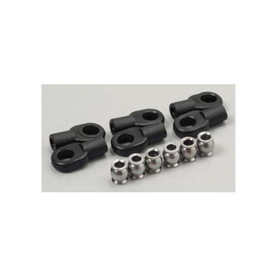 Traxxas Short Rod Ends With Hollow Balls (6) (TRA2742X) Traxxas Short Rod Ends With Hollow Balls (6) (TRA2742X)