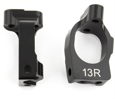Team Associated B64 Aluminum Caster Blocks, 13 deg. Team Associated B64 Aluminum Caster Blocks, 13 deg.