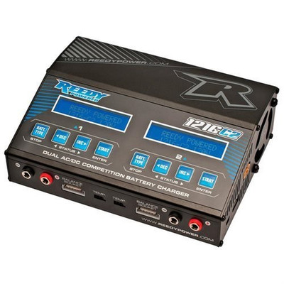 Reedy 1216-C2 Dual AC/DC Competition LiPo/NiMH Battery Charger (6S/12A/120Wx2) Reedy 1216-C2 Dual AC/DC Competition LiPo/NiMH Battery Charger (6S/12A/120Wx2)