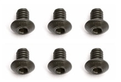 Team Associated Button Head Screw 2-56x1/8" (6)