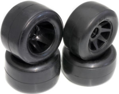 Calandra Racing Concepts Front & Rear Mounted RT1 Tires on Black GTR Wheels (4) F1 Calandra Racing Concepts Front & Rear Mounted RT1 Tires on Black GTR Wheels (4) F1