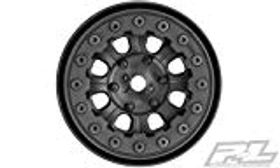 Pro-Line Denali 1.9" Bead Loc Rock Crawler Wheels (2) (Black/Black) Pro-Line Denali 1.9" Bead Loc Rock Crawler Wheels (2) (Black/Black)
