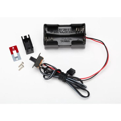 Traxxas 4-Cell Battery Holder w/Switch Traxxas 4-Cell Battery Holder w/Switch