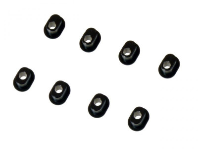 Mugen Seiki Machined Rear Hub Carrier Bushing Set (Used w/MUGE2118)