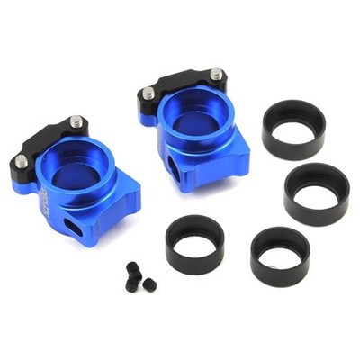 Schelle Racing B64 Aluminum Rear Hubs (Blue) Schelle Racing B64 Aluminum Rear Hubs (Blue)