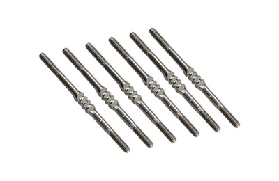 JConcepts Yokomo YZ2 DTM Fin Titanium Turnbuckle Set (6)