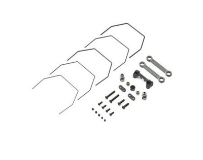 Team Losi Racing 22 4.0 Laydown Rear Sway Bar Set