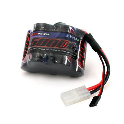 Venom Power HPI Baja 5B/5T 5 Cell 6V NiMH Receiver Battery Pack (5000mAh)