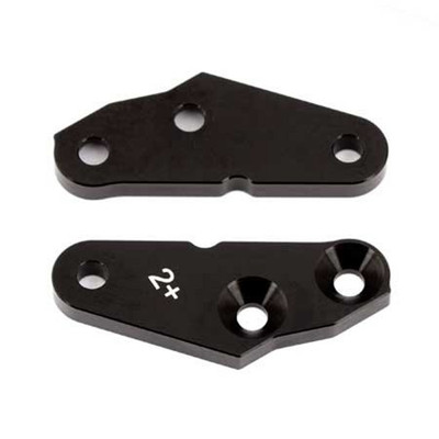 Team Associated Aluminum RC8B3 Factory Team Steering Block Arm (2) (+2 deg) Team Associated Aluminum RC8B3 Factory Team Steering Block Arm (2) (+2 deg)