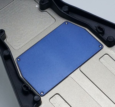 17.5 RC B6/D Aluminum Chassis Weight 13G (Blue) 17.5 RC B6/D Aluminum Chassis Weight 13G (Blue)