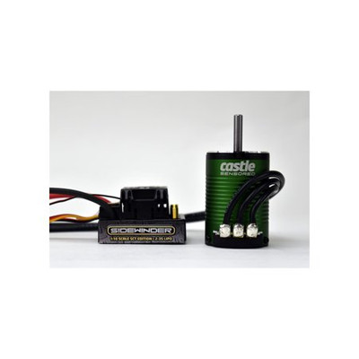 Castle Creations Sidewinder SCT Waterproof Combo w/Sensored 1410 Motor (3800Kv) Castle Creations Sidewinder SCT Waterproof Combo w/Sensored 1410 Motor (3800Kv)