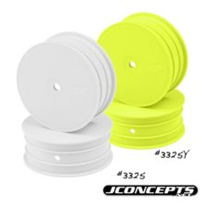 JConcepts 12mm Hex Mono 2.2 Hex Front Wheels (4) (TLR 22 5.0) (Yellow) (JCO3325Y) JConcepts 12mm Hex Mono 2.2 Hex Front Wheels (4) (TLR 22 5.0) (Yellow) (JCO3325Y)