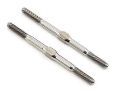 Yokomo 48mm Titanium Turnbuckle (2) (YOKZC-TB48A)