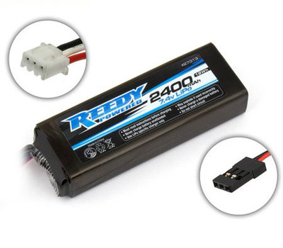 Reedy 2S Flat LiPo Receiver Battery Pack (7.4V/2400mAh) Reedy 2S Flat LiPo Receiver Battery Pack (7.4V/2400mAh)