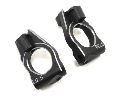 Yokomo Aluminum Front Steering Hub Carrier (Black) (2) (12.5°) (YOKZ4-413125) Yokomo Aluminum Front Steering Hub Carrier (Black) (2) (12.5°) (YOKZ4-413125)