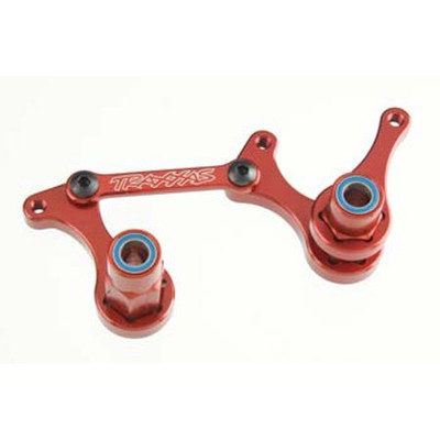 TRAXXAS T6 Aluminum Steering Bellcrank, Drag Link & 5x8mm Ball Bearings (Red) (TRA3743X) TRAXXAS T6 Aluminum Steering Bellcrank, Drag Link & 5x8mm Ball Bearings (Red) (TRA3743X)