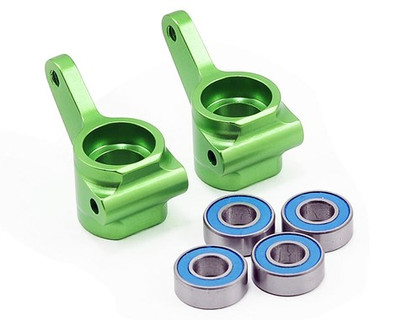 Traxxas Aluminum Steering Blocks w/Ball Bearings (Green) (2) (TRA3636G) Traxxas Aluminum Steering Blocks w/Ball Bearings (Green) (2) (TRA3636G)