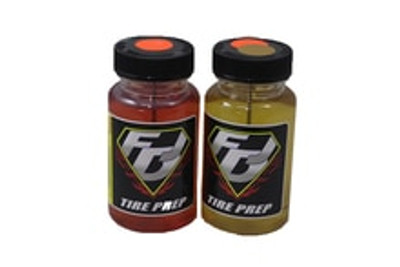 FDJ MOTORSPORTS Tire Traction/Tire Conditioner - Oval Combo (Orange Dot & Orange/Gold Dot) (FDJ-OV2)