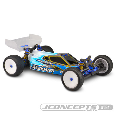 JConcepts P2 RC10 B6/B6D High Speed Body W/Aero Wing (Clear) JConcepts P2 RC10 B6/B6D High Speed Body W/Aero Wing (Clear)