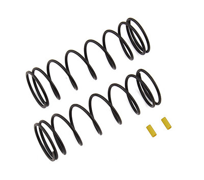 Team Associated RC8B3.1 Front V2 Shock Spring Set (Yellow - 5.7lb/in) (2) (ASC81226