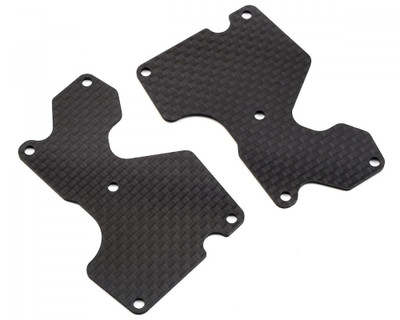 Mugen Seiki 1.2mm MBX8 Graphite Rear Lower Arm Plate (2) Mugen Seiki 1.2mm MBX8 Graphite Rear Lower Arm Plate (2)