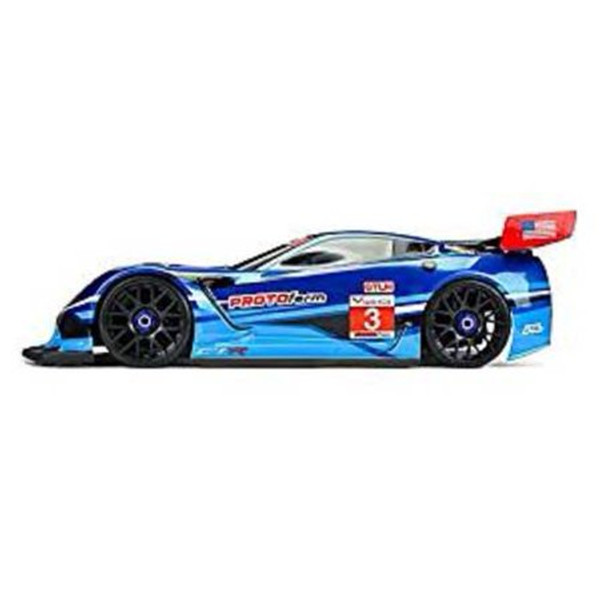 Protoform Corvette C7.R 1/8 Touring Car Body (Clear) (GT2) (Short Wheelbase)