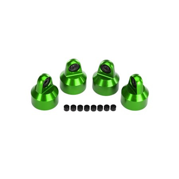 Traxxas X-Maxx Aluminum GTX Shock Cap (Green) (4) (TRA7764G)