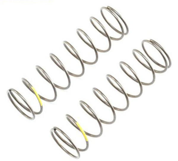 Team Losi Racing 16mm EVO Rear Shock Spring Set, yellow, 4.2