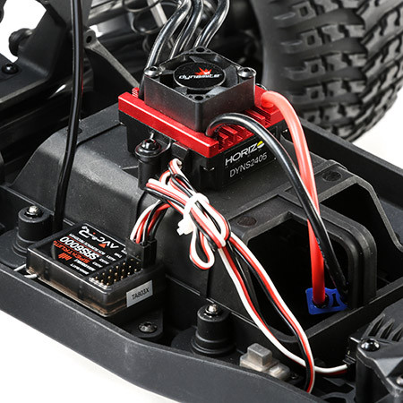 Losi 22S ST RTR 1/10 2WD Brushless Stadium Truck (Red/Yellow) w
