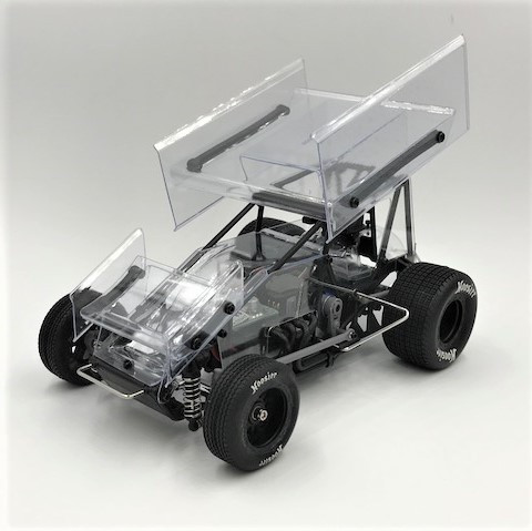 1RC Racing 1/18 Sprint Car RTR (Clear) - BeachRC.com