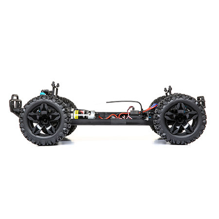 ECX 1/10 4WD Ruckus Brushed Orange/White RTR - BeachRC.com