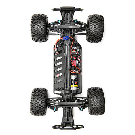 ECX 1/10 4WD Ruckus Brushed Blue/Green RTR - BeachRC.com