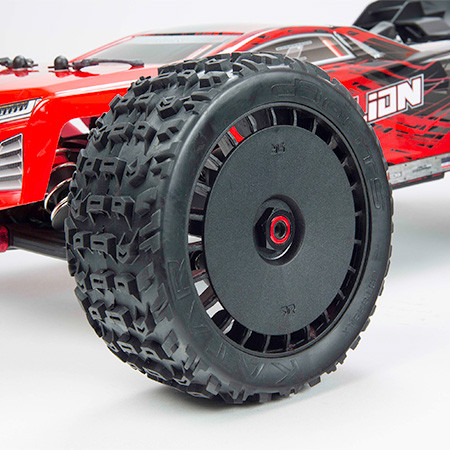 Arrma Talion 6S BLX Brushless RTR 1/8 4WD Truggy (Red/Black) w