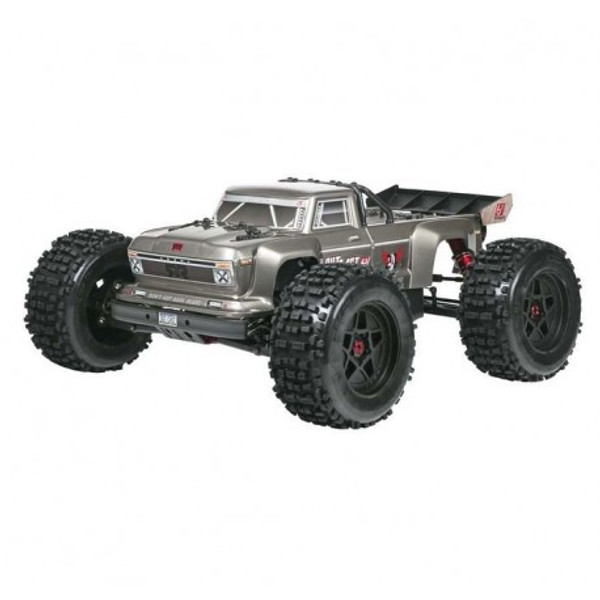 Arrma Outcast 6S BLX Brushless RTR Monster Stunt Truck (Silver)