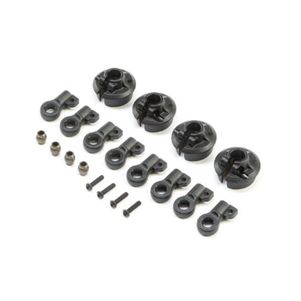 Team Losi Racing 8IGHT-X Shock Plastics Set (TLR243038)